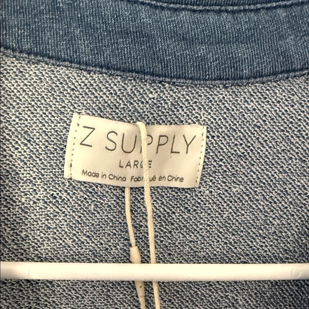Z Supply All Day Knit Denim Jacket - Picture 4 of 8
